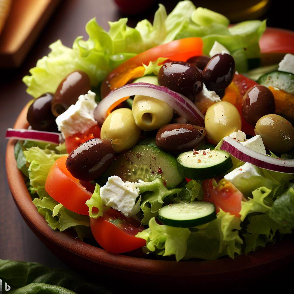 Receita de Salada Grega